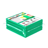 Мешки для мусора 160 л, зеленые, в пачке 10 шт., ПВД, 40 мкм, 900х1100 мм, i-Bag в Армавире