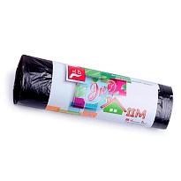 Мешки для мусора 30 л, черные, в рулоне 20 шт., ПНД, 6 мкм, 600х500 мм, Концепция Быта ЭкоДом, 601348 в Армавире Мешки для мусора 30 л, черные, в рулоне 20 шт., ПНД, 6 мкм, 600х500 мм, Концепция Быта ЭкоДом, 601348 в Армавире