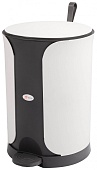 Мусорный бак Sтилъ с педалью 7 л темно-серый