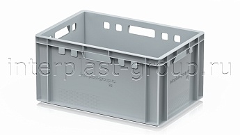 Ящик для мяса и колбасных изделий Е-3 серый в Армавире Ящик для мяса и колбасных изделий Е-3 серый в Армавире