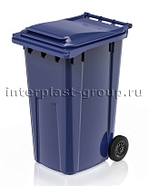 Контейнер для мусора 240 л синий облегченный 240 синий в Армавире