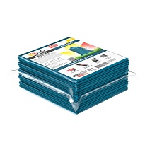 Мешки для мусора 160 л, светло-синие, в пачке 10 шт., ПВД, 40 мкм, 900х1100 мм, i-Bag в Армавире