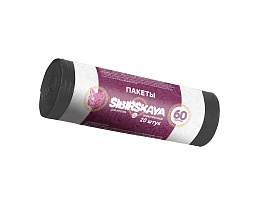 Мешки для мусора 50 л, черные, в рулоне 20 шт., ПНД, 10 мкм, 700х600 мм, SIBIRSKAYA, 101-006 S в Армавире Мешки для мусора 50 л, черные, в рулоне 20 шт., ПНД, 10 мкм, 700х600 мм, SIBIRSKAYA, 101-006 S в Армавире