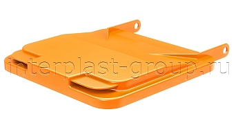 Комплект крышки для контейнера 120 л. оранжевая  оранжевый в Армавире