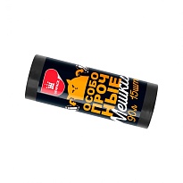 Мешки для мусора 90 л, черные, рулон 15 шт., ПНД, 20 мкм, 850х650 мм, Особопрочные, МП7825 в Армавире Мешки для мусора 90 л, черные, рулон 15 шт., ПНД, 20 мкм, 850х650 мм, Особопрочные, МП7825 в Армавире