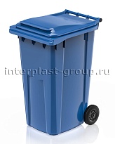 Контейнер для мусора 240 л голубой облегченный 240 голубой в Армавире