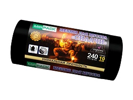 Мешки для мусора 240 л, ароматизированные, черные, в рулоне 10 шт., ПВД 40 мкм, 1500х1100 мм, СИЛАЧИ, sil24011110 в Армавире Мешки для мусора 240 л, ароматизированные, черные, в рулоне 10 шт., ПВД 40 мкм, 1500х1100 мм, СИЛАЧИ, sil24011110 в Армавире